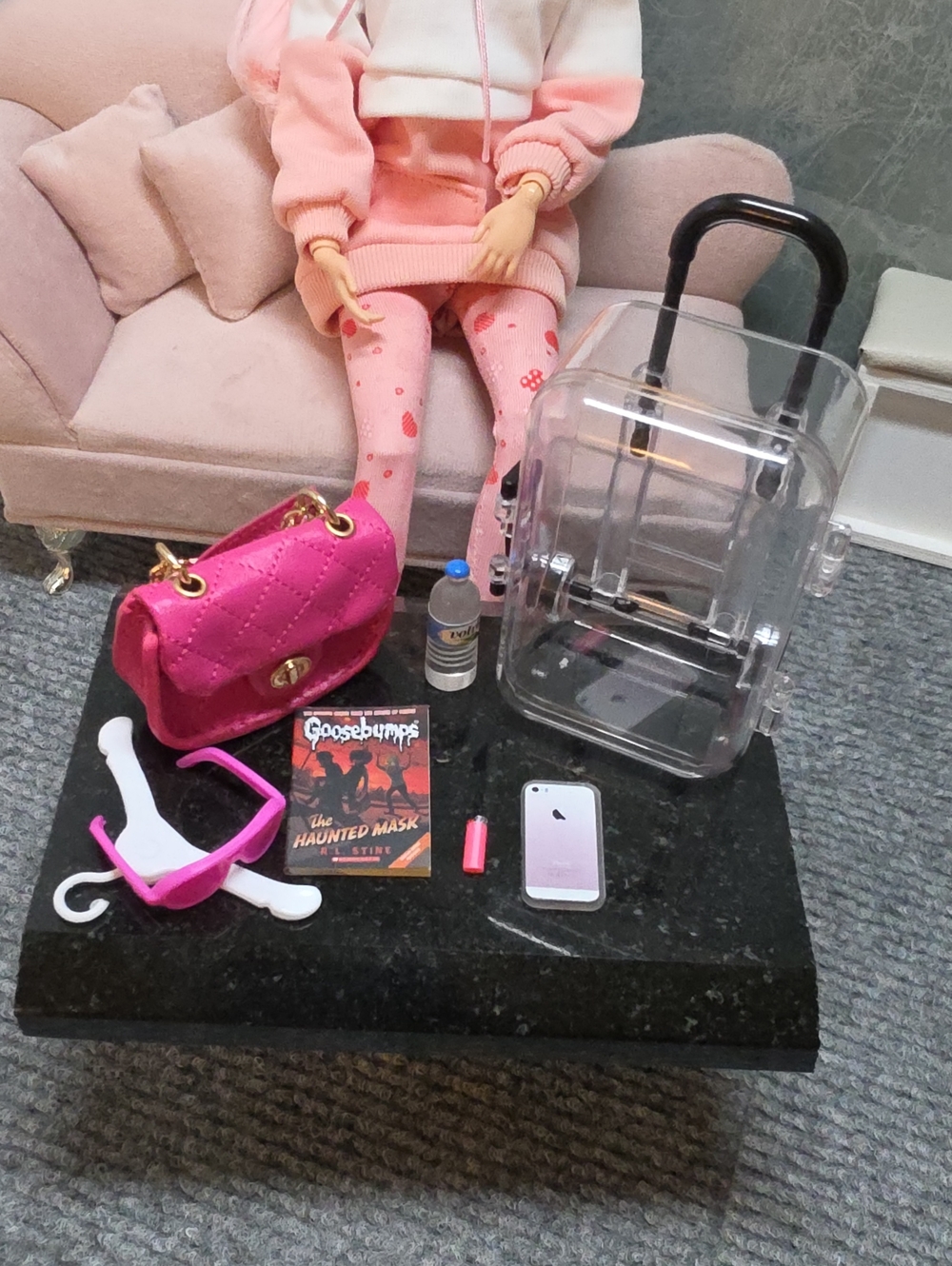 ✨ Fashion Bag & Accessories Set – Barbie Size